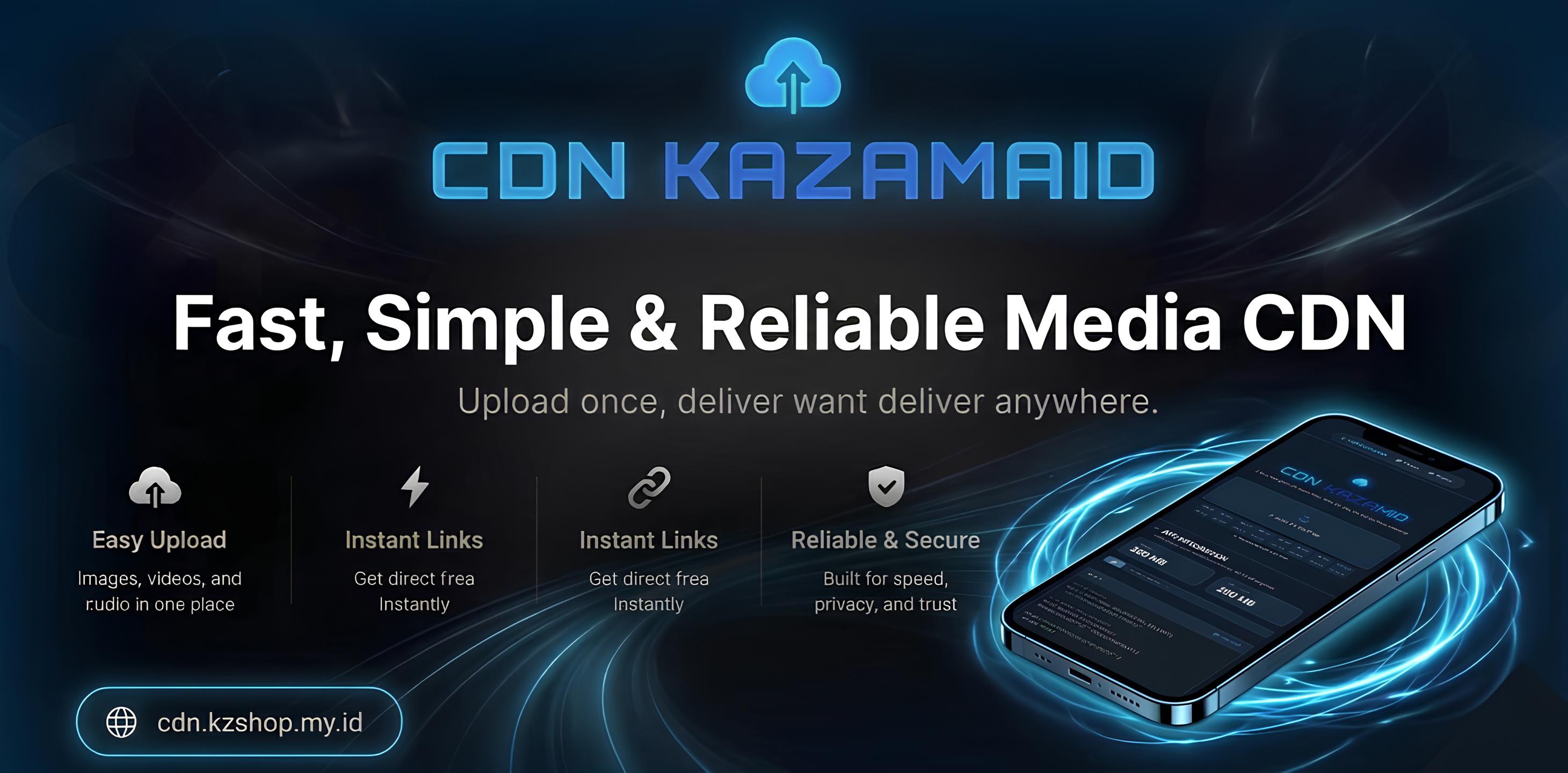 Kazama CDN Premium Banner